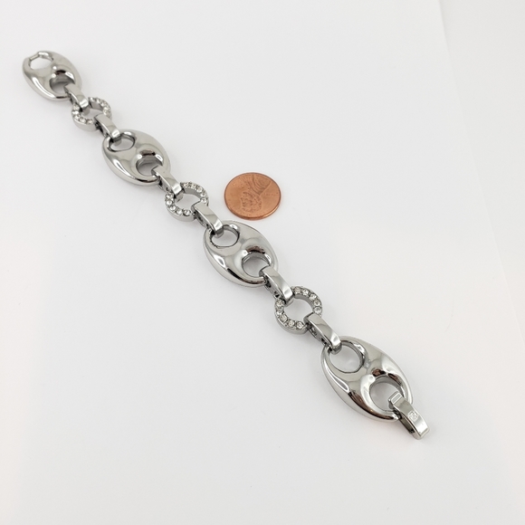 Ann Taylor Modern Statement Bracelet Silver - Picture 6 of 16